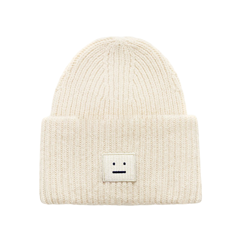 Hot Selling Embroidery Patch Cuff Beanie Hat Outdoor Sport Fashion Knitted Hat Custom Winter Skull Cap