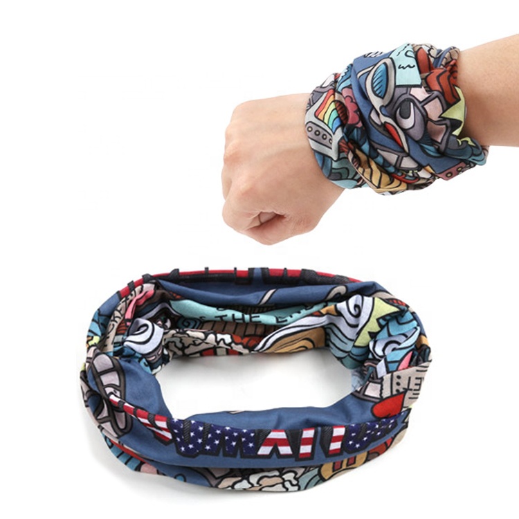 2025 Back to School Cloth Bandana Kids Facemask neck scarf with Your logo Printing for Outdoor Use