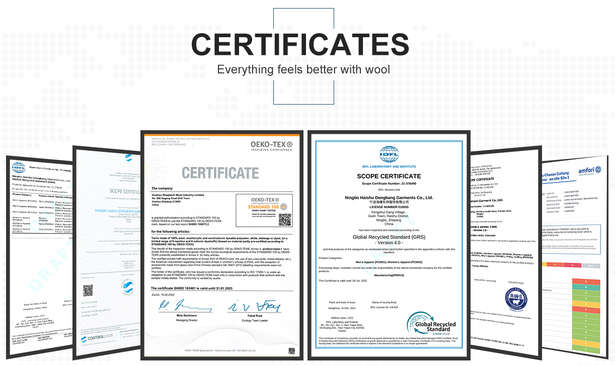 Certifications