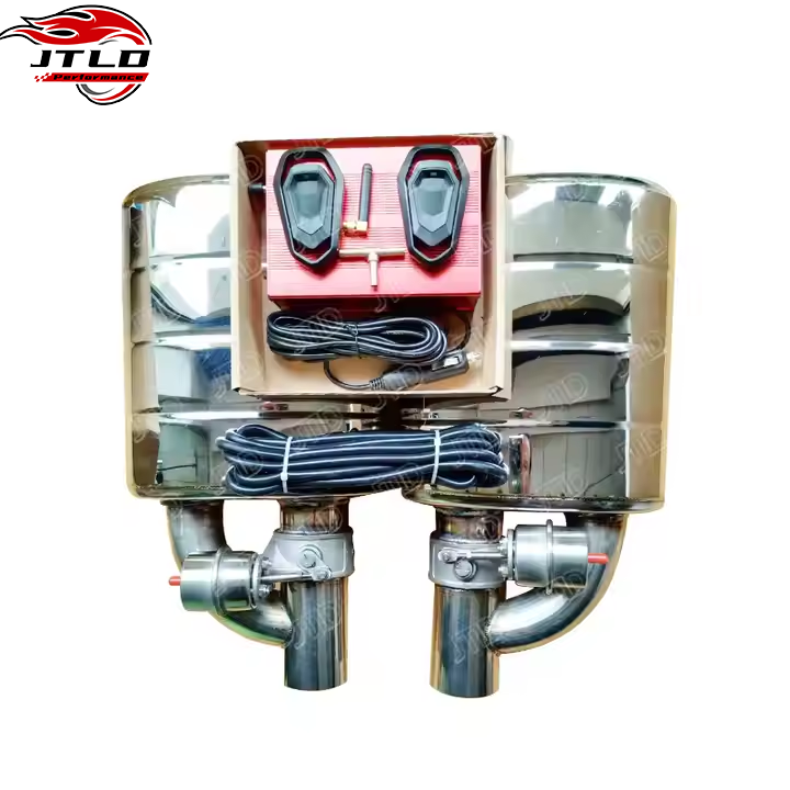 JTLD High Quality Performance 201 Exhaust Muffler Vacuum Valve Muffler