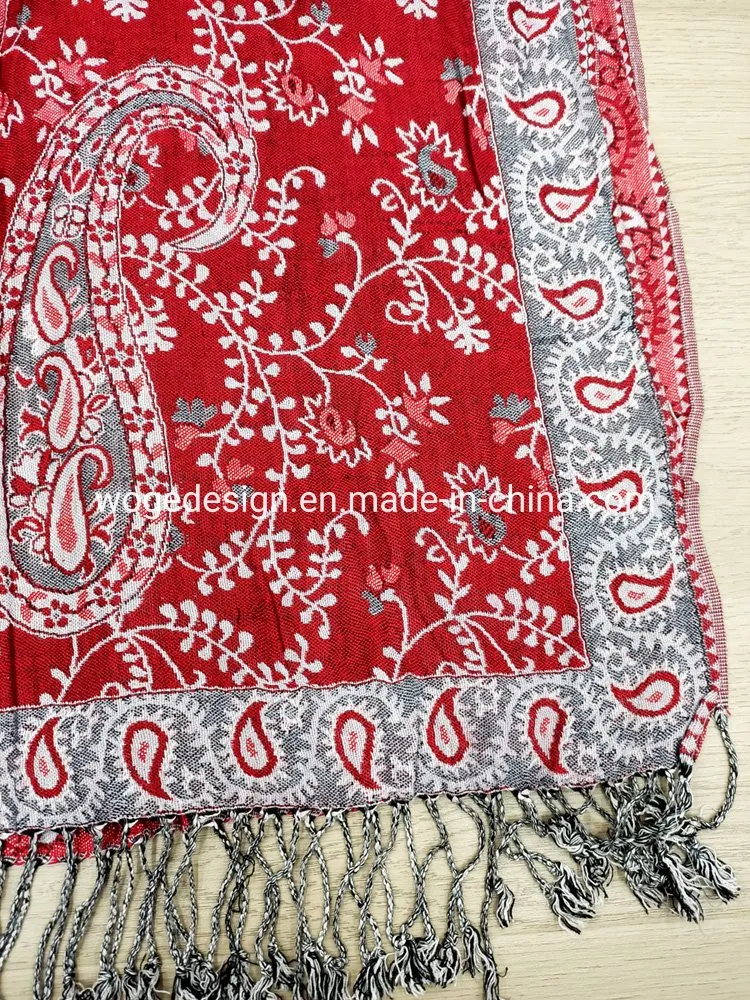 Ladies Jacquard Pashmina Stole 3