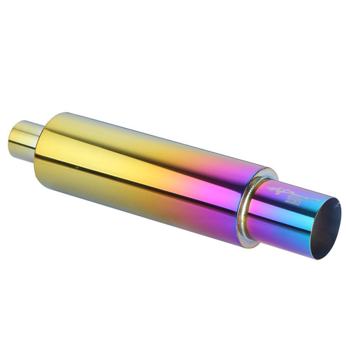 High Quality Universal Stainless Steel 2.5 Exhaust Loud Muffler for Car