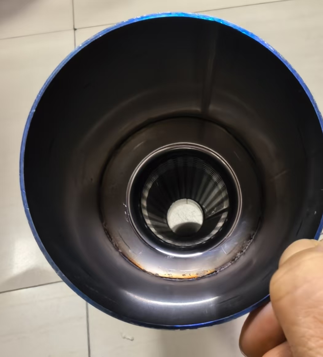 304 Stainless Steel Muffler High Quality Inline Drum Silencer for Automotive &amp; Motorcycle Exhaust System