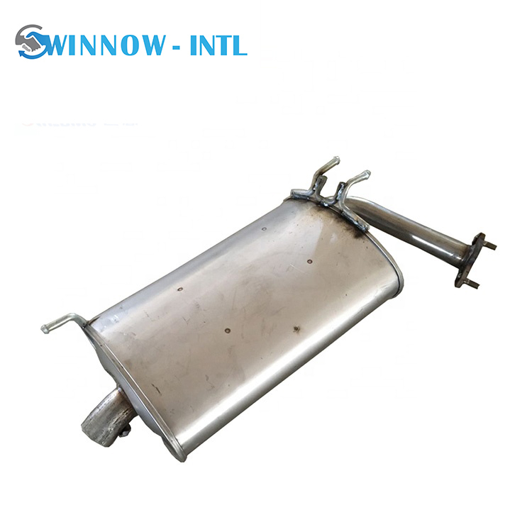 Stainless Exhaust Muffler With Valve/ Different Sounds Exhaust Cutout Universal Muffler