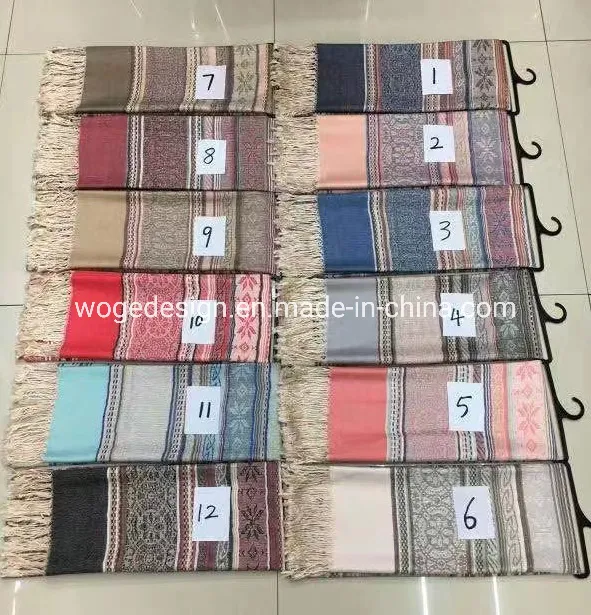 Soft 100%Viscose Long Pashmina Stole