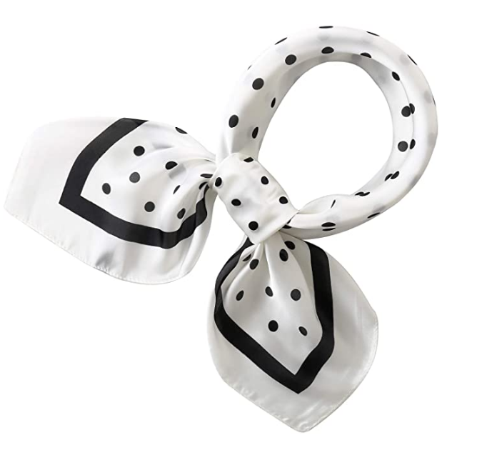 Hot Slaes Oem Custom logo Print square Silk Satin Head Scarf Bandana