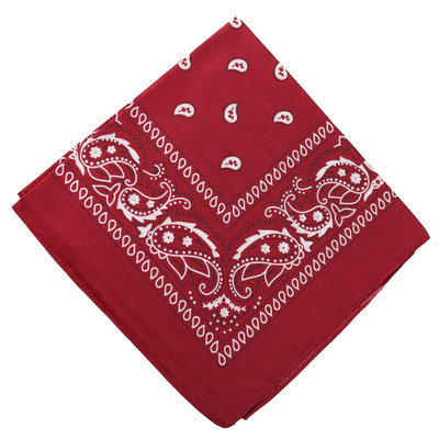 New Arrival Polyester Bandana Headwrap-Square Scarf with Retro Paisley Design Hip Hop Style for Sports Yoga &amp; Streetwear