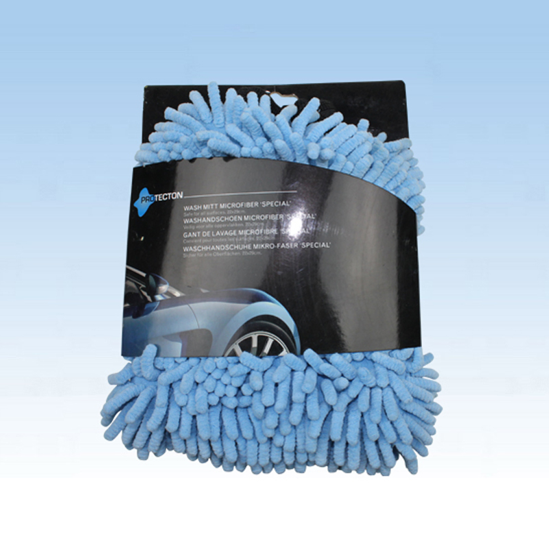 Microfiber Chenille Car Wash Cleaning Mitt Towel Wash Mitt (CN1401)