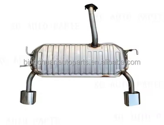 Exhaust Muffler Dimension details