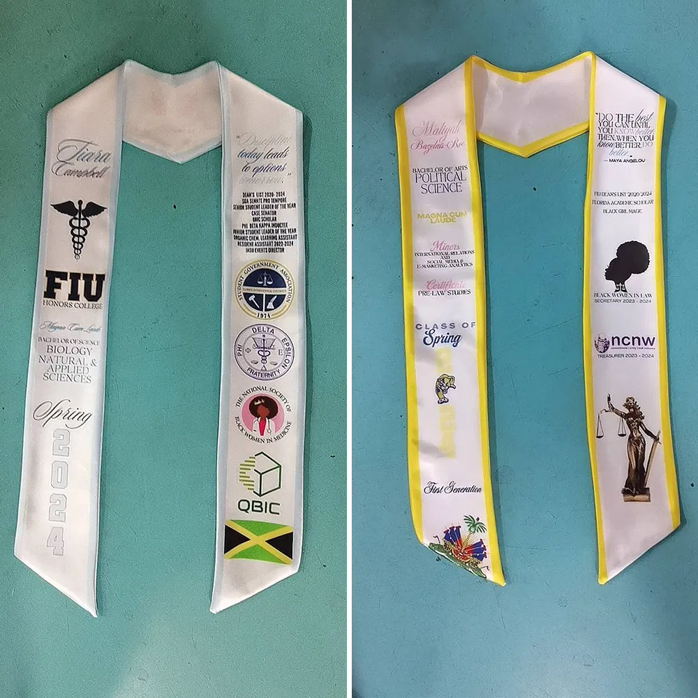Lightweight Long Fabric Stole with Personalized Embroidery and Logo