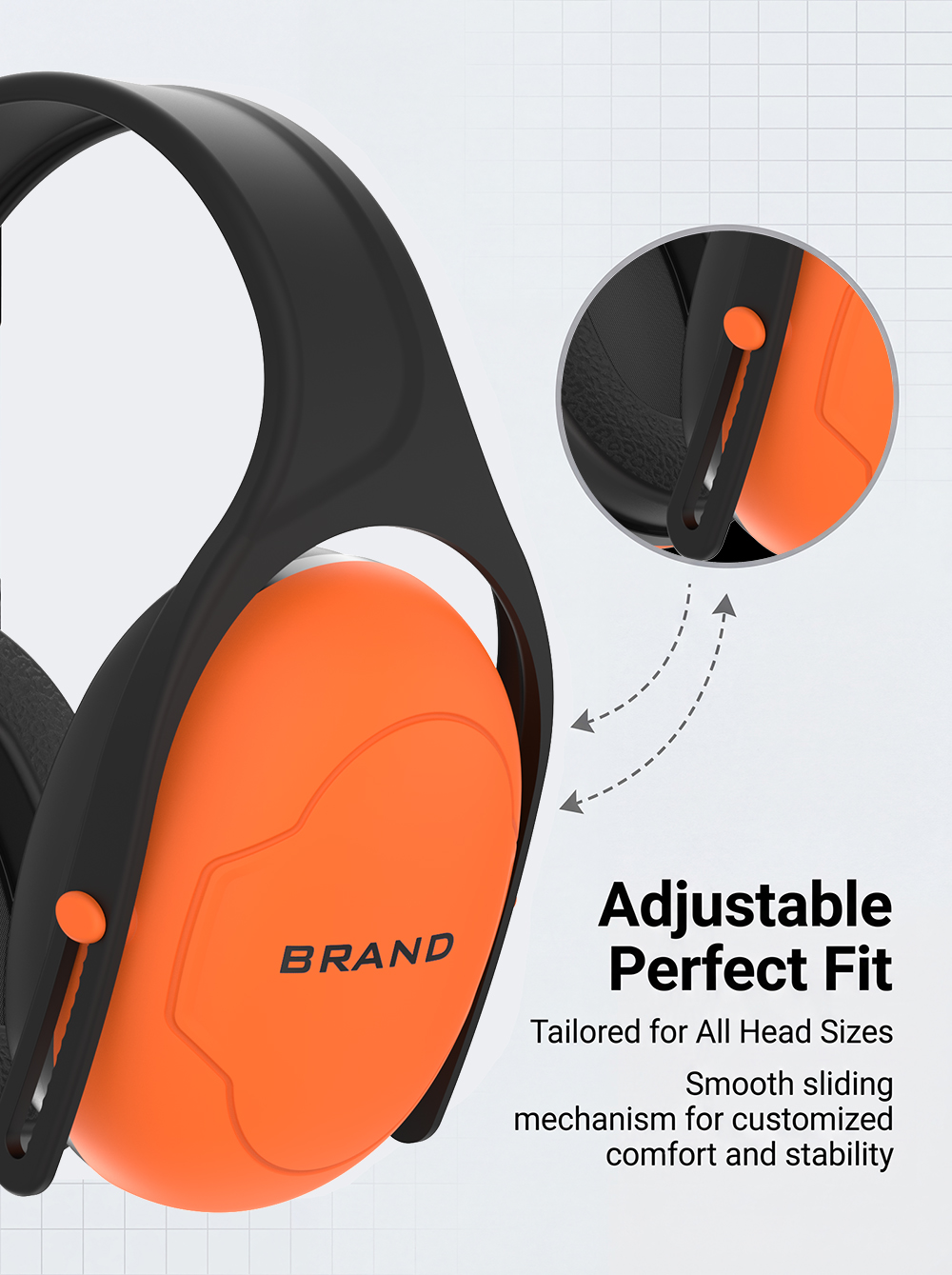 C10 Professional Hearing Protection Earmuffs Noise Cancelling Safety Ear Muffs for Industrial Construction Shooting Study
