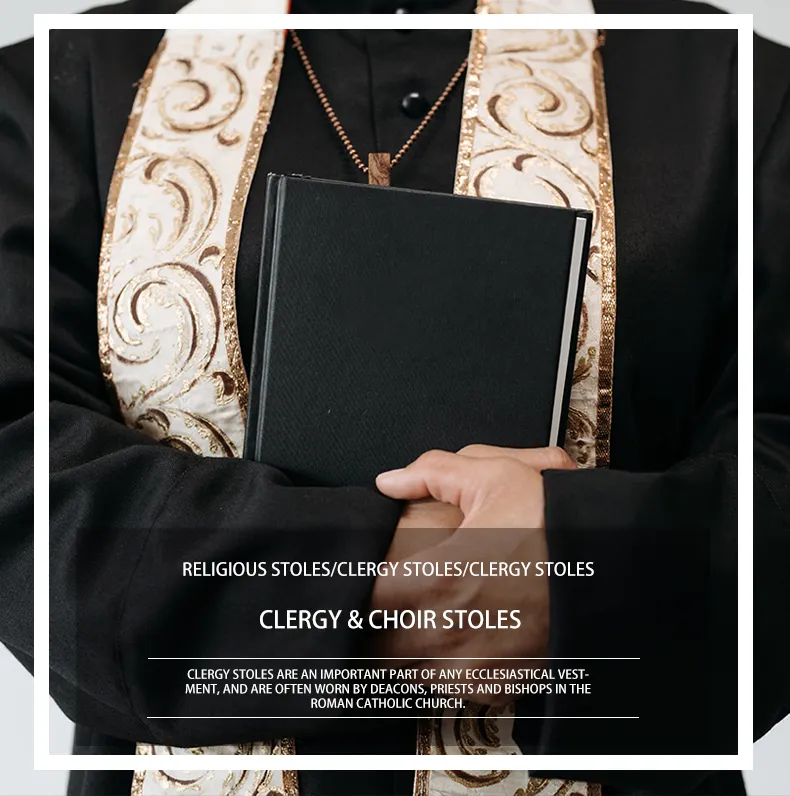 Custom Clergy Stole with Design