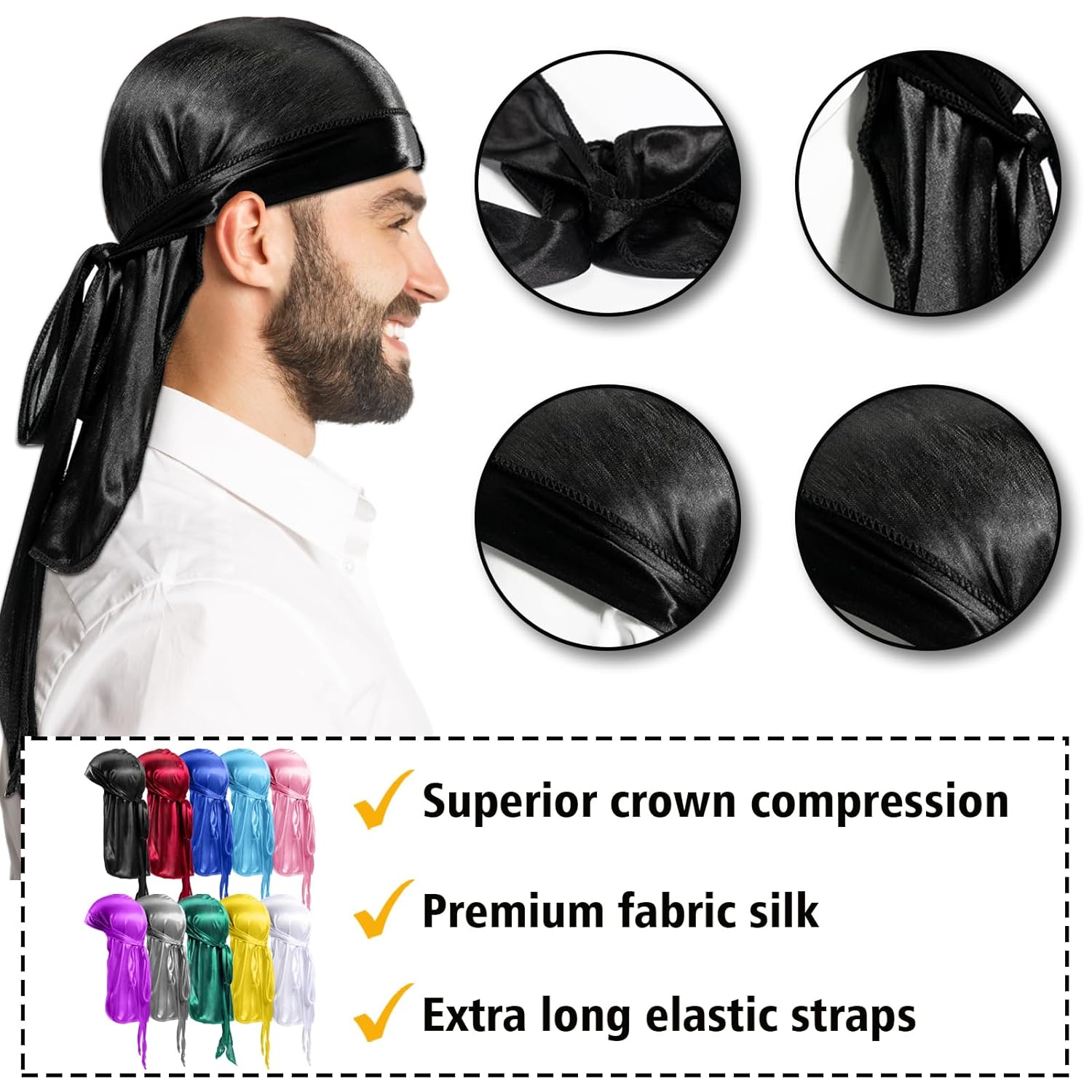 Satin Durag Product Detail