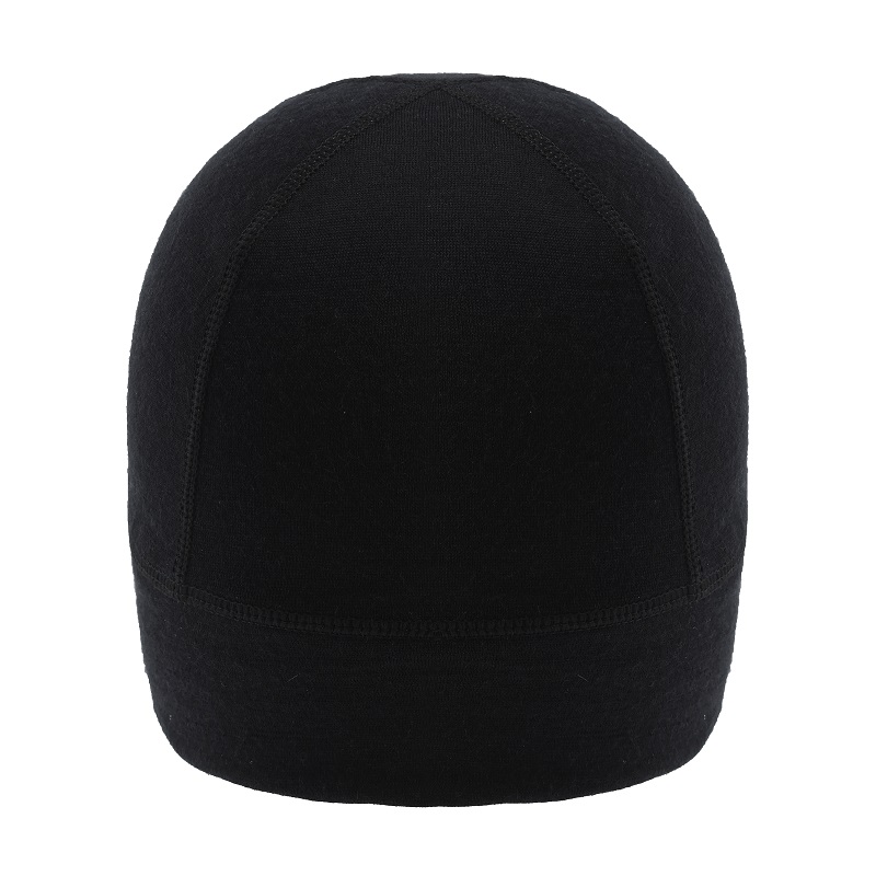 WOOLOVE 100% Merino Wool Casual Solid Thermal Soft Comfortable Adjustable Stock in Unisex Beanie