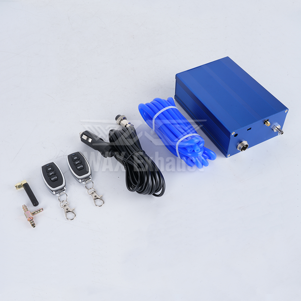 Car Universal 2.5/3 Inch 63/76mm Valved Muffler Vacuum with Controller Remote Control WAX Exhaust Pipe Valvetronic