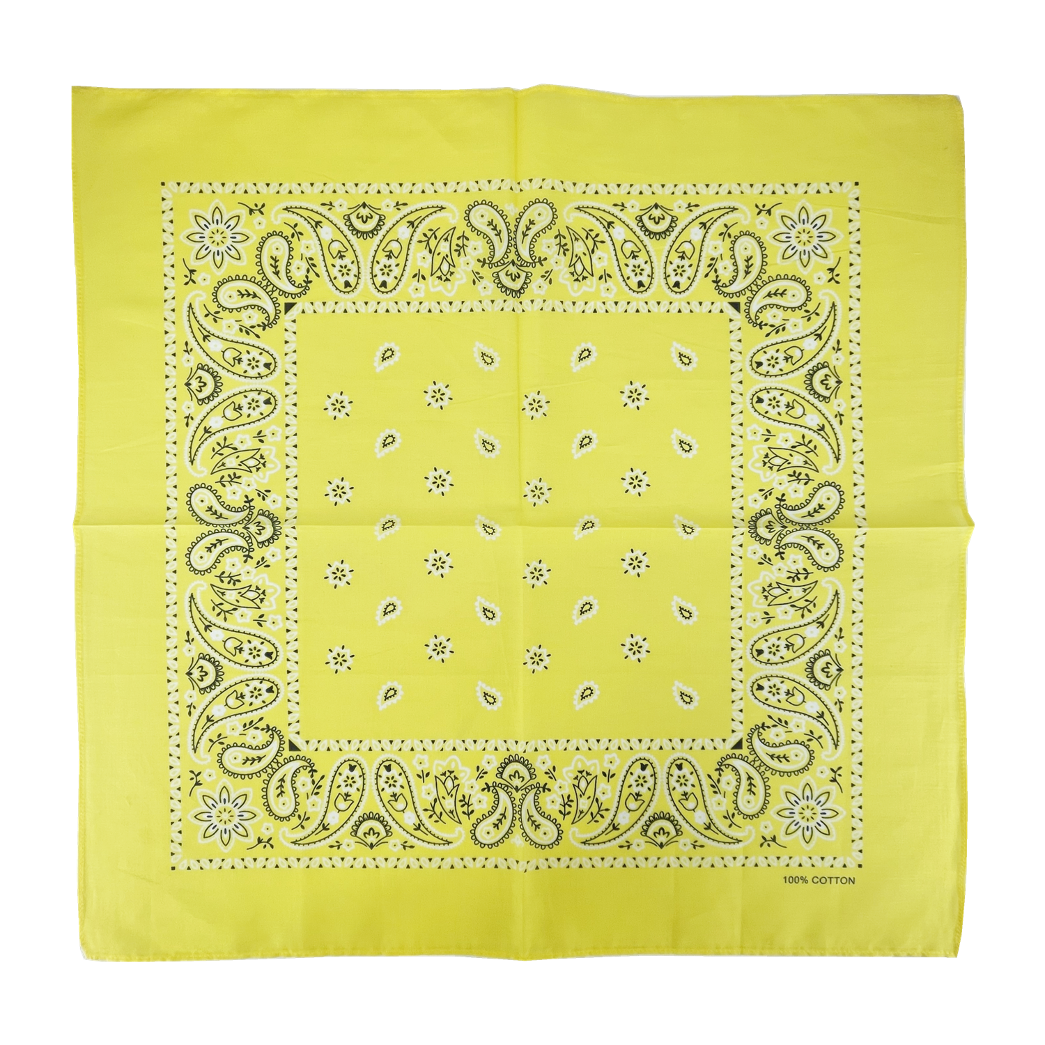 100% Cotton Paisley 22 Inch Cowboy Bandanas Many Colors for Choice Custom Design Fabric Bandana Print