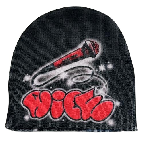 Wholesale Custom Logo Embroidery Custom Sublimation All Printed Unisex Knit Winter Cuffless Beanie Hat 100% Acrylic Travel LOW