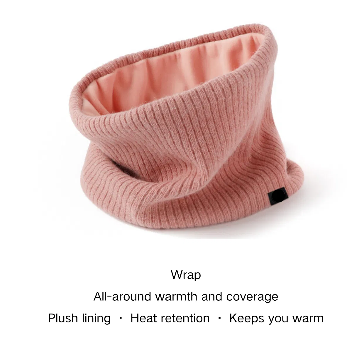 Winter Cold Weather Thick Knit Beanie Scarf Snood Gloves for Promotion