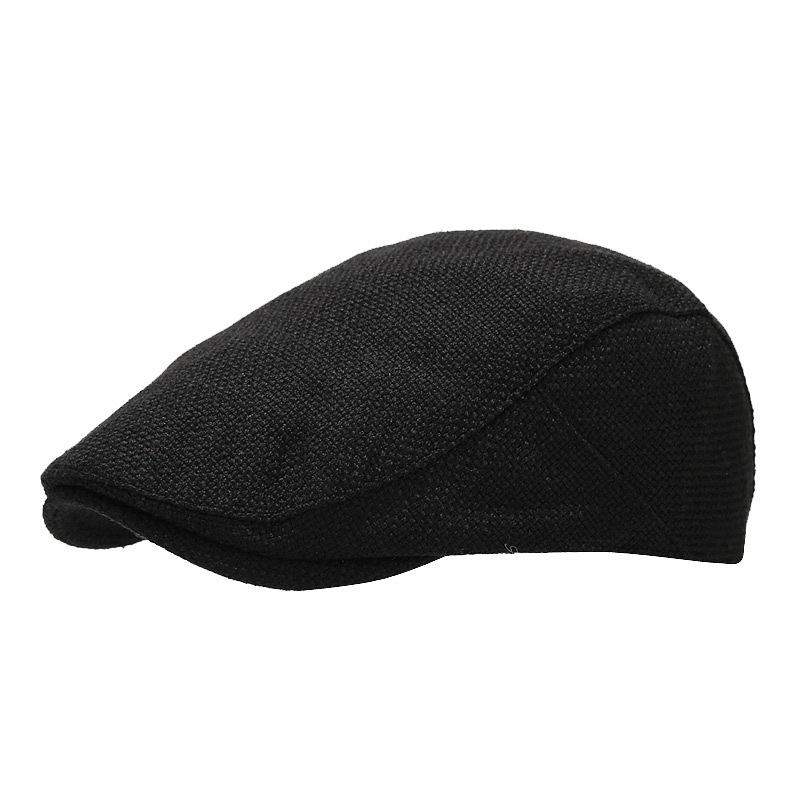 Spring/Summer New 100% Polyester Breathable Silk Plain Beret for Adults Unisex 56-58CM Casual