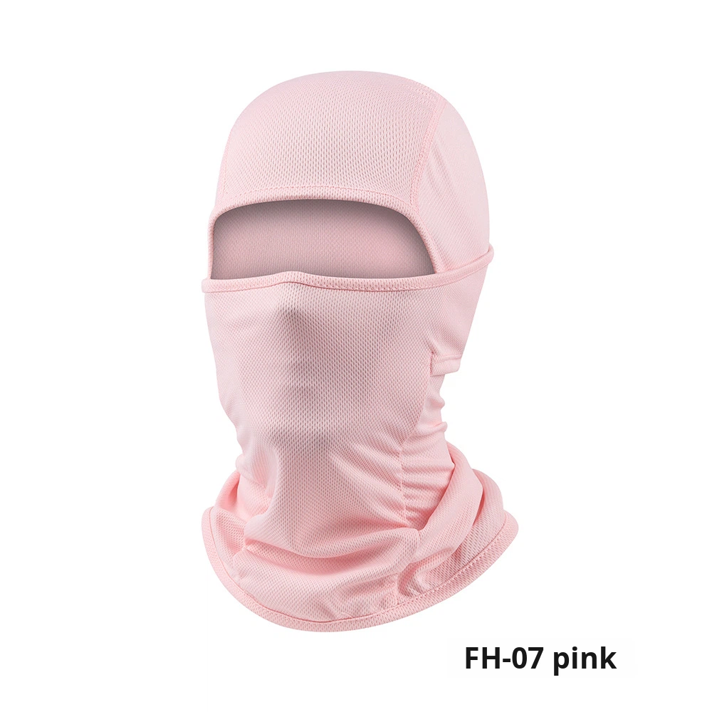Custom Logo Quick-dry Breathable Outdoor Sports Polyester Balaclava Head Cover Neck Guard Cycling Unisex Face Mask