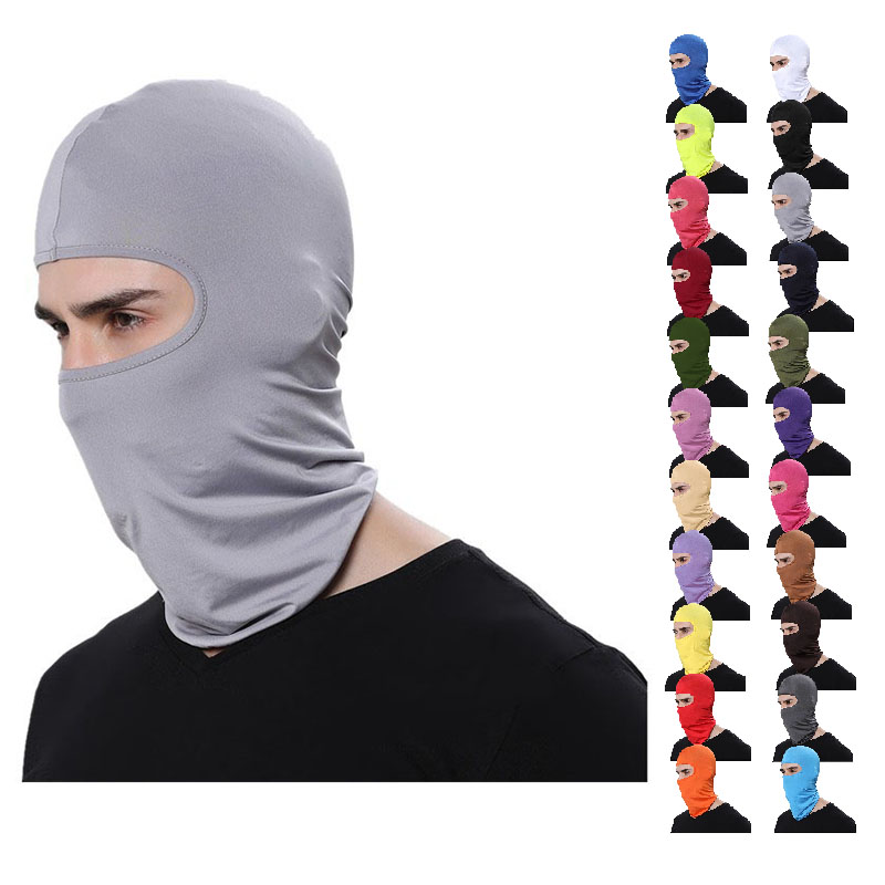 Wholesale Breathable Full Face Cover Mask Custom Logo Outdoor Windproof Sports Cycling Motorcycle Ski Balaclava