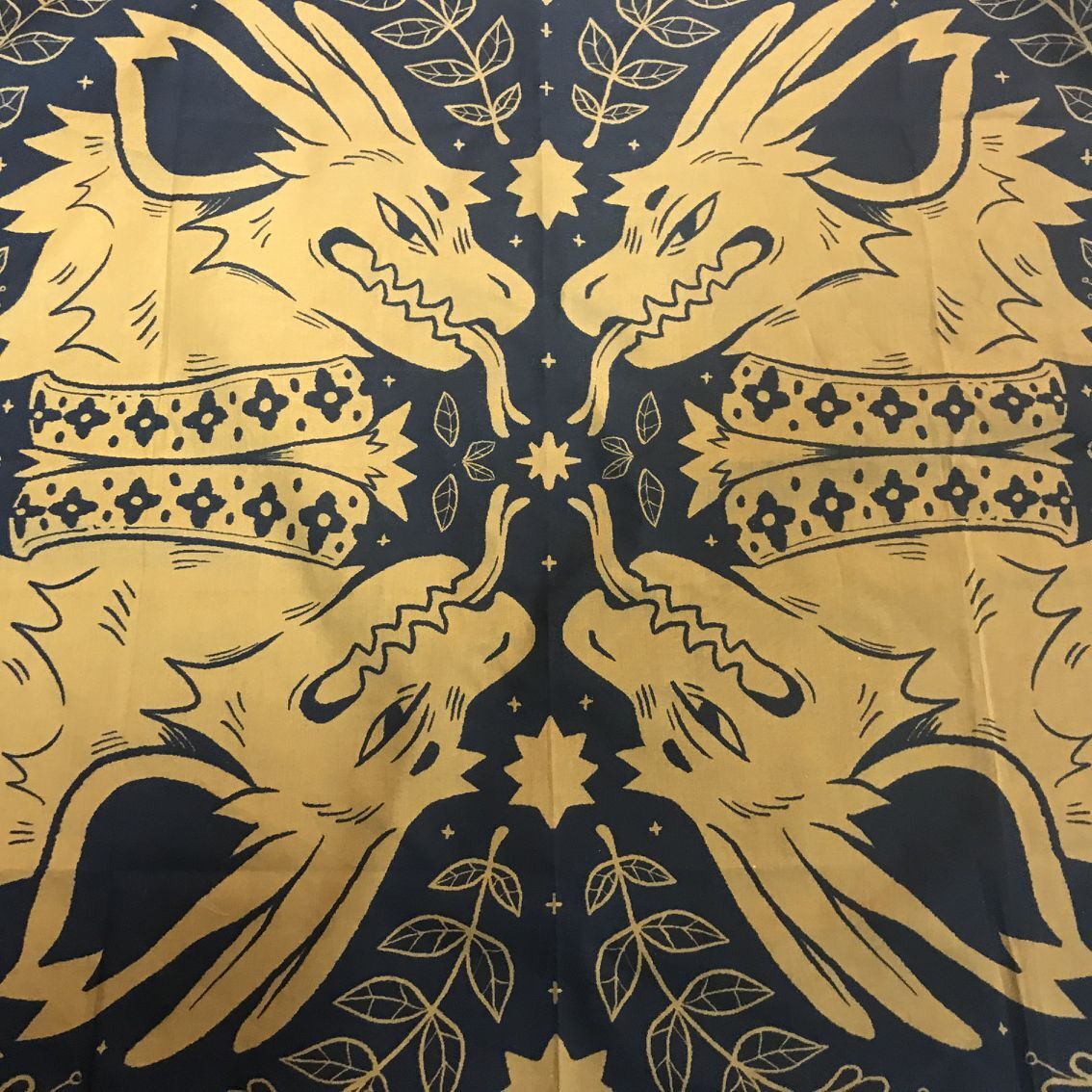 LOW MOQ Fastly Shipping Top Quality Custom Design Print Cotton square Bandana