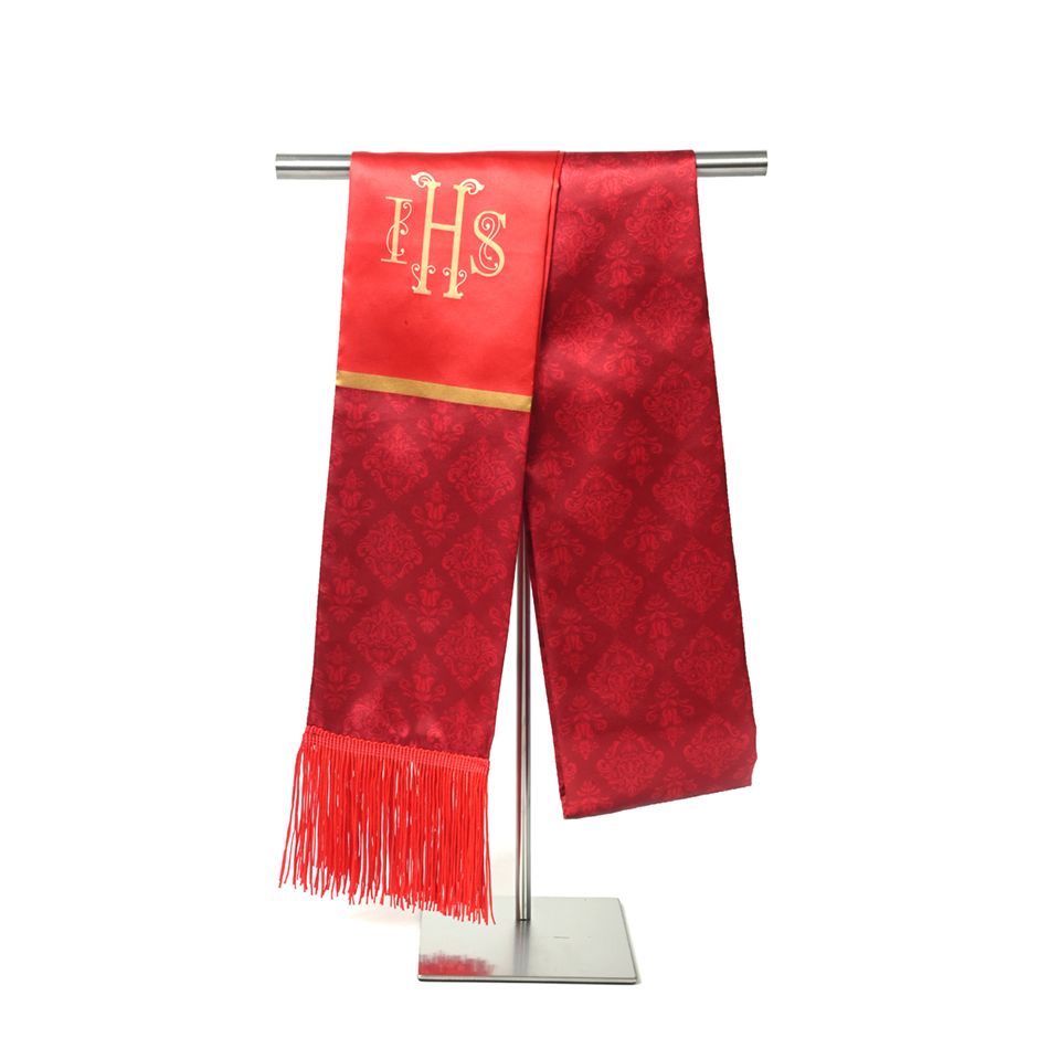 Yili Wholesale High Quality Custom Clergy Stole Scarves Print Muslim Spring Zhe Polyester with Design Men Long Digital Print