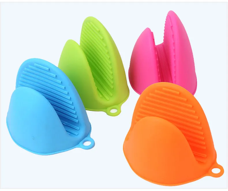 Heat Resistant Silicone Oven Mitt Gloves for Baking