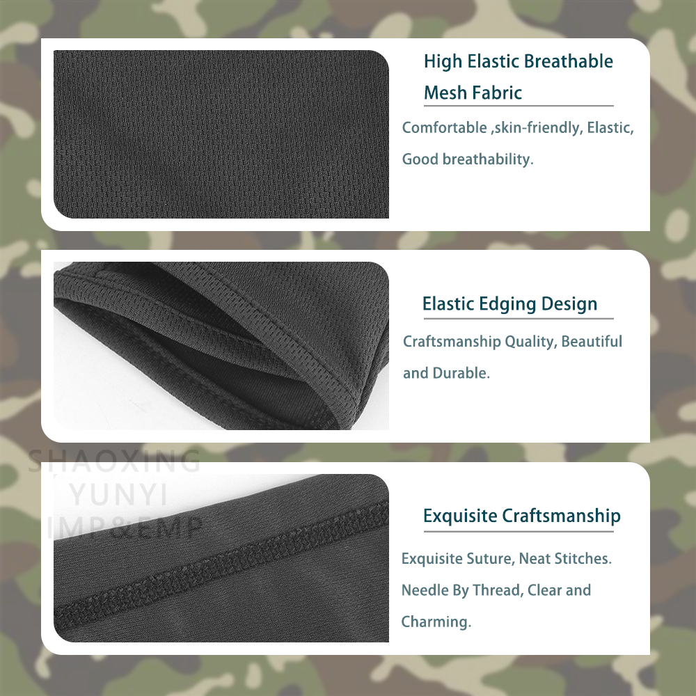 Verano Summer Thin Skin-friendly Camo Uv Cooling Balaclava Hunting Face Mask Under Helmet Ice Fishing Bike
