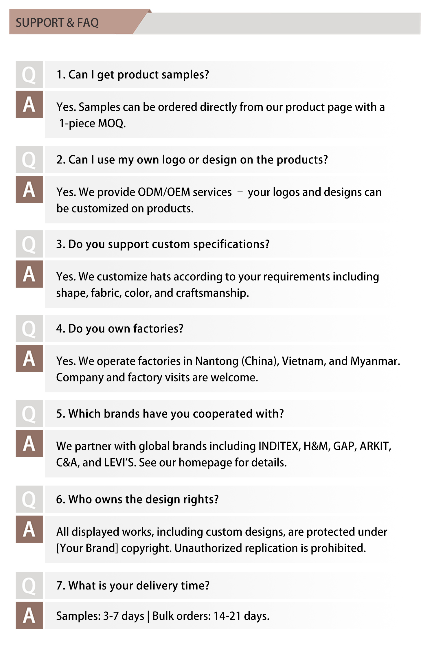 Packaging & Customization 1