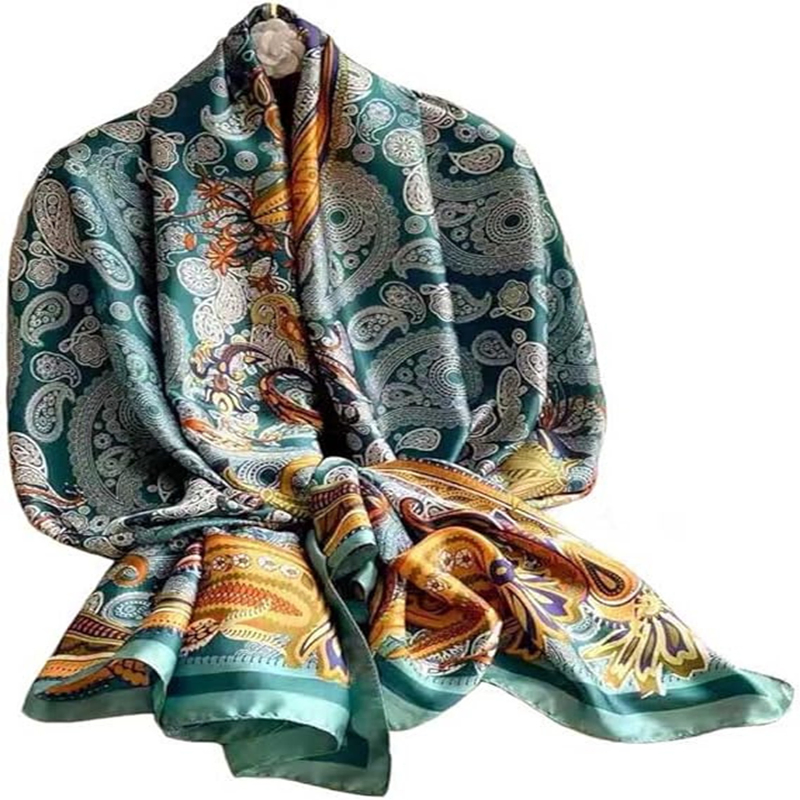 Digital Printed Silk Shawl for Ladies