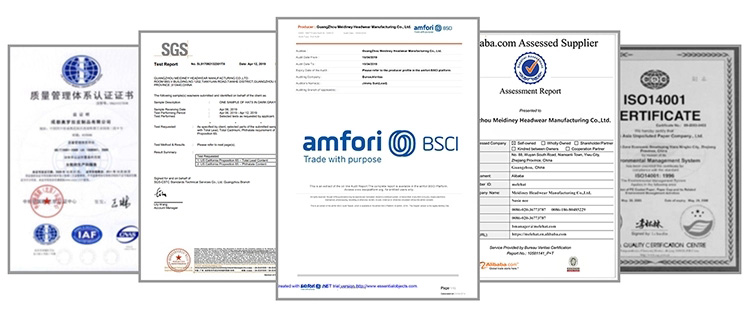 Certifications
