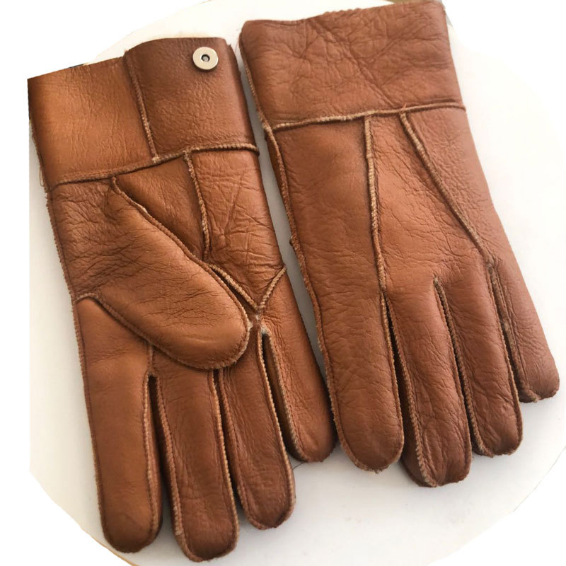 Luxury Soft Touch Knit Mittens with Real Fox Hair