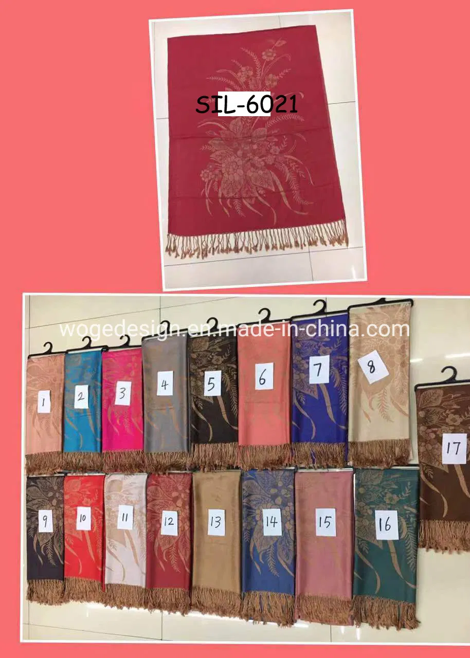 Oversize Shawl Pashmina Stole Pink Style