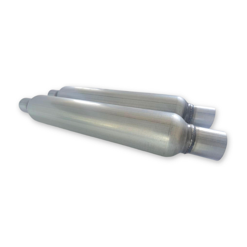 Jinwo Universal Customized Galvanized Steel Muffler 2.5" X 18" 1.5mm Thickness Smooth Finish with 2-Year Warranty