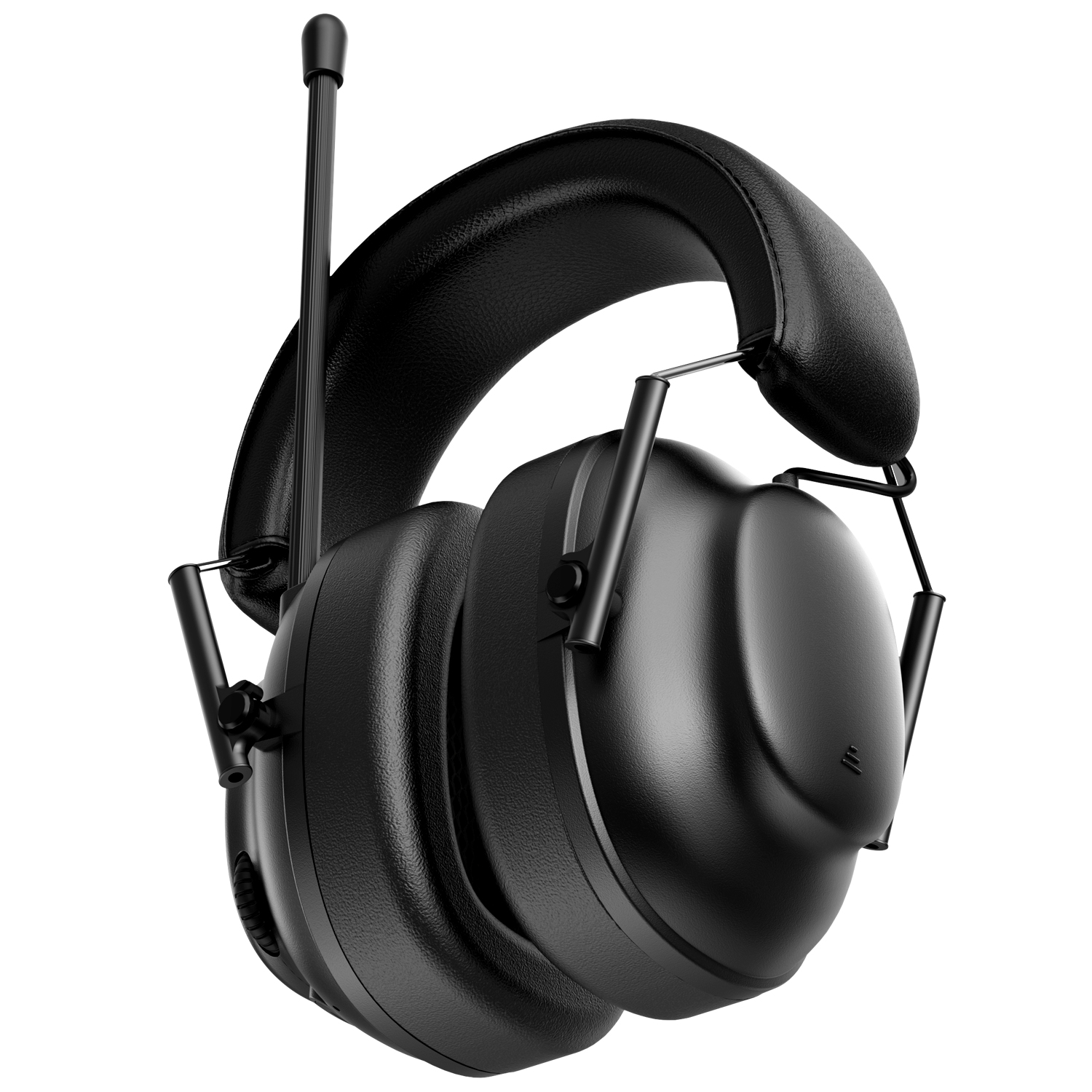 Digital Intercom Earmuffs with AM FM Radio &amp; BT Hearing Protection Safety Wear Ear Muffs ABS Material
