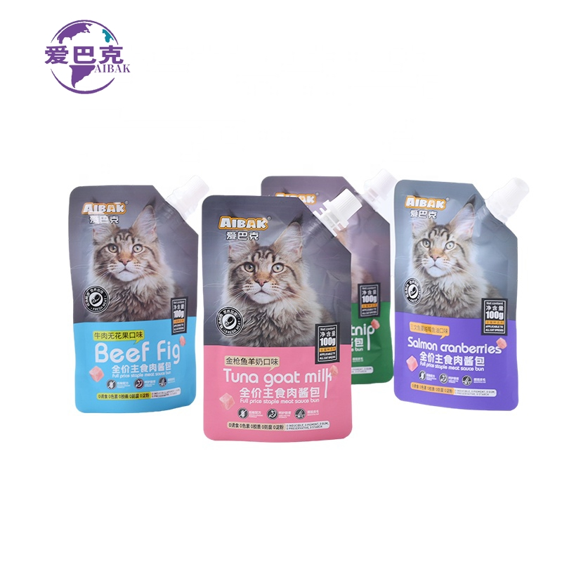 Nutritious Cat Meals in a Pouch for Wholesale Pet Food