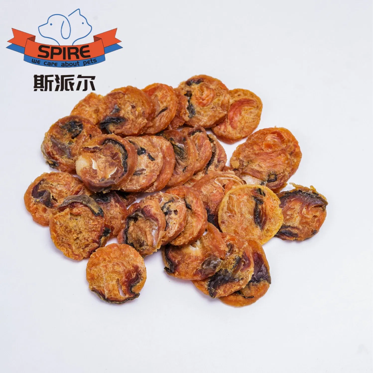 Low-Calorie Smoked Salmon Chips Pet Snack for Dog Weight Management Treats