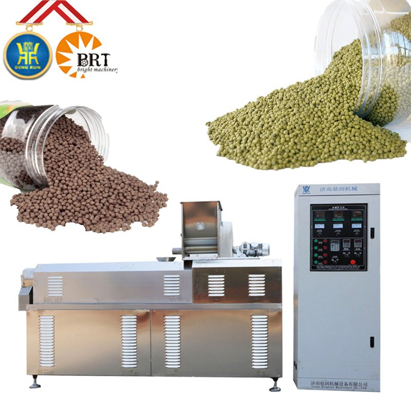 Full Automatic Pet Fish Feed Meal Processing Making Machine Machinery Fodder Production Equipment Line