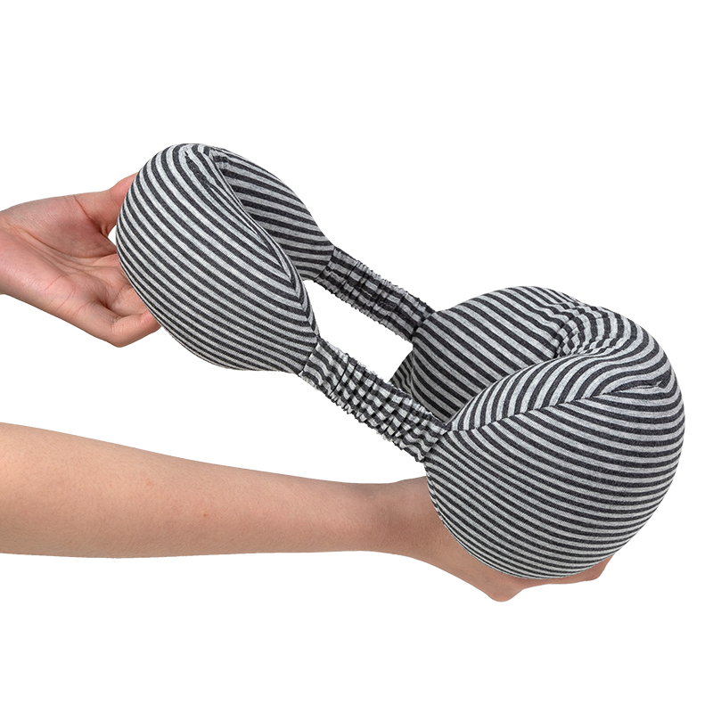 Functional Portable Soft Travel Neck Pillow and Sleep Eye Mask