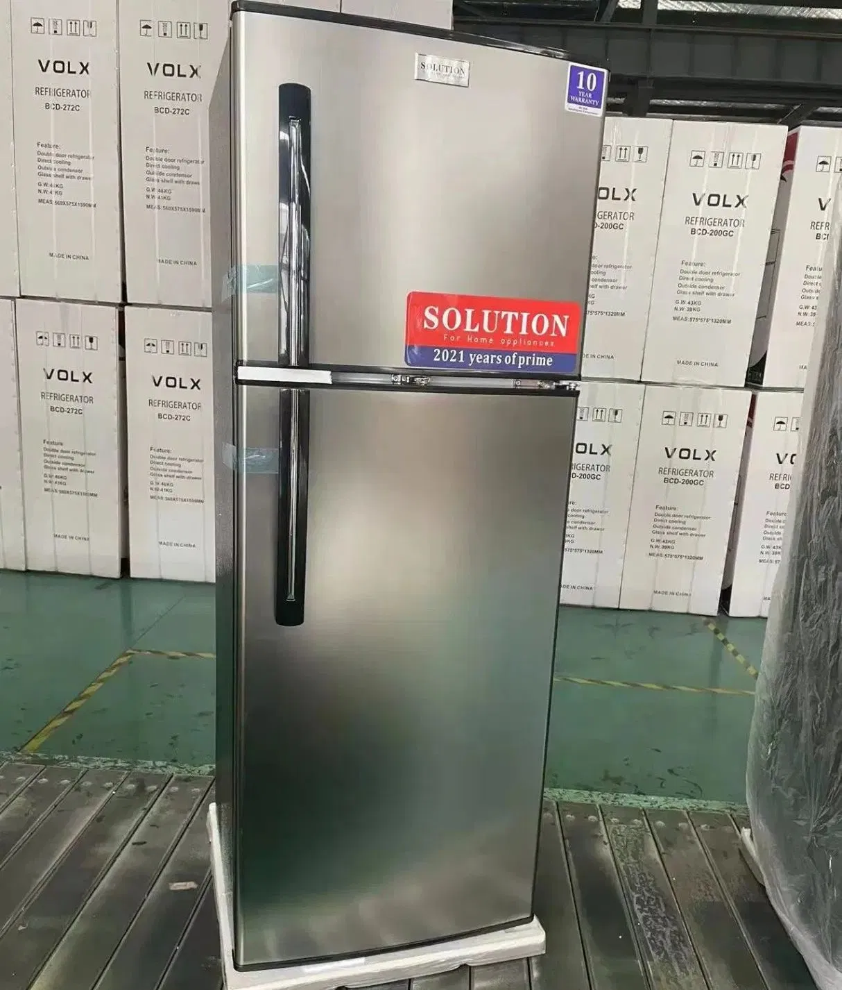 Functional Two-Door Fridge with Stylish Design for Kitchens Dounle Door Refrigerator