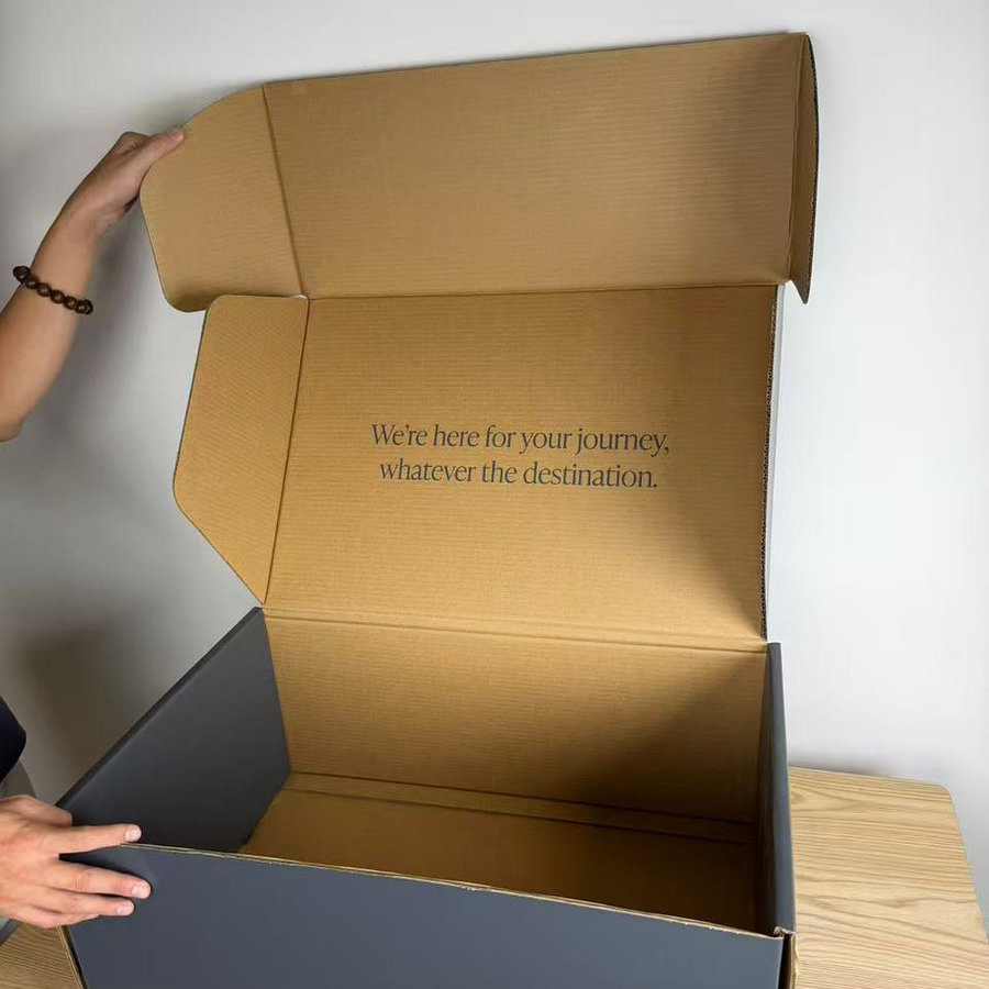 Eco-Friendly Recyclable Custom Printed Cardboard Clothes Packaging Paper Box