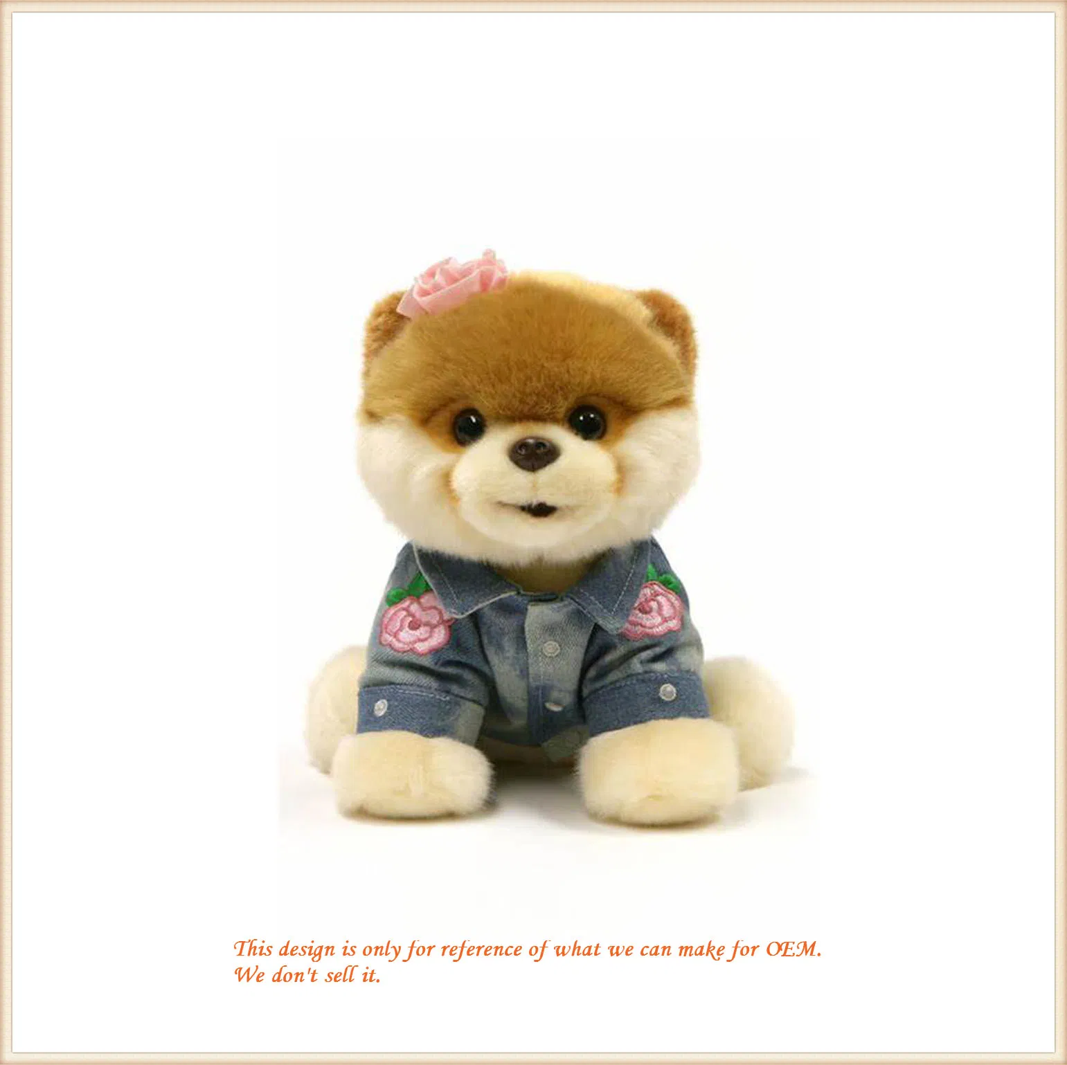 Plush Pleasant Puppy Dog with Jacket Hot Selling