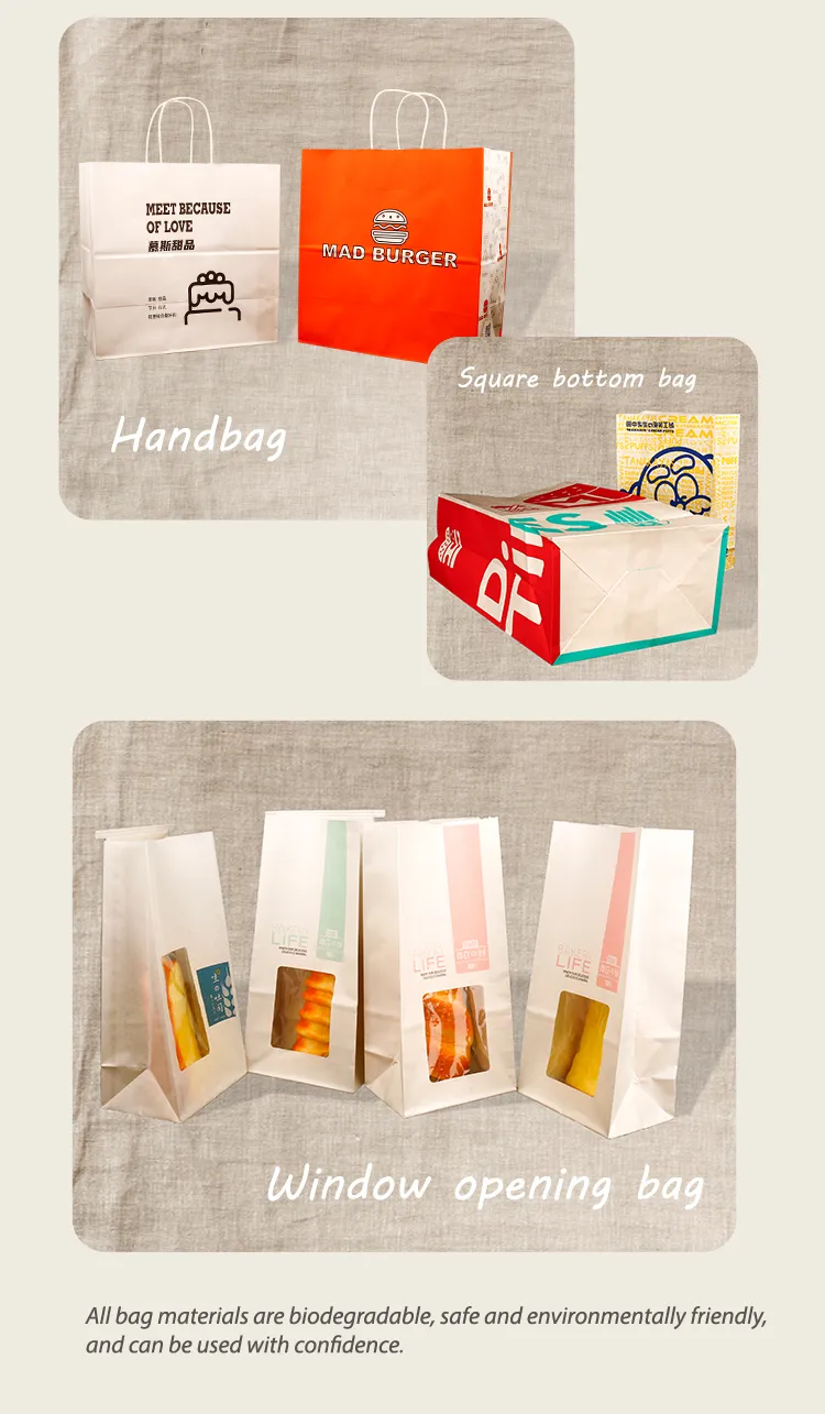 Takeout Food Paper Bag
