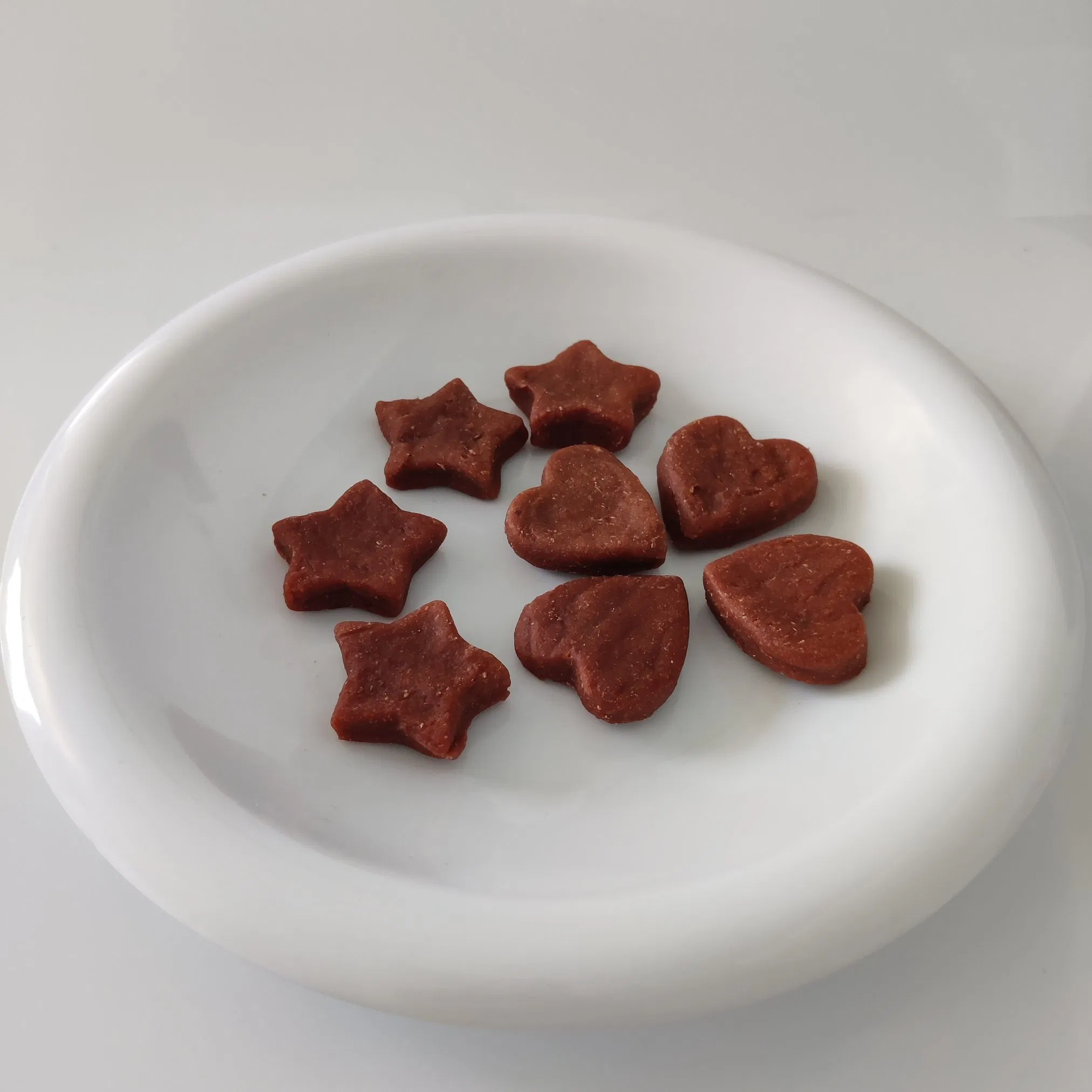 Chewy Duck Heart Jerky Snacks Dogs Cats Dental Care Wholesome Pet Food