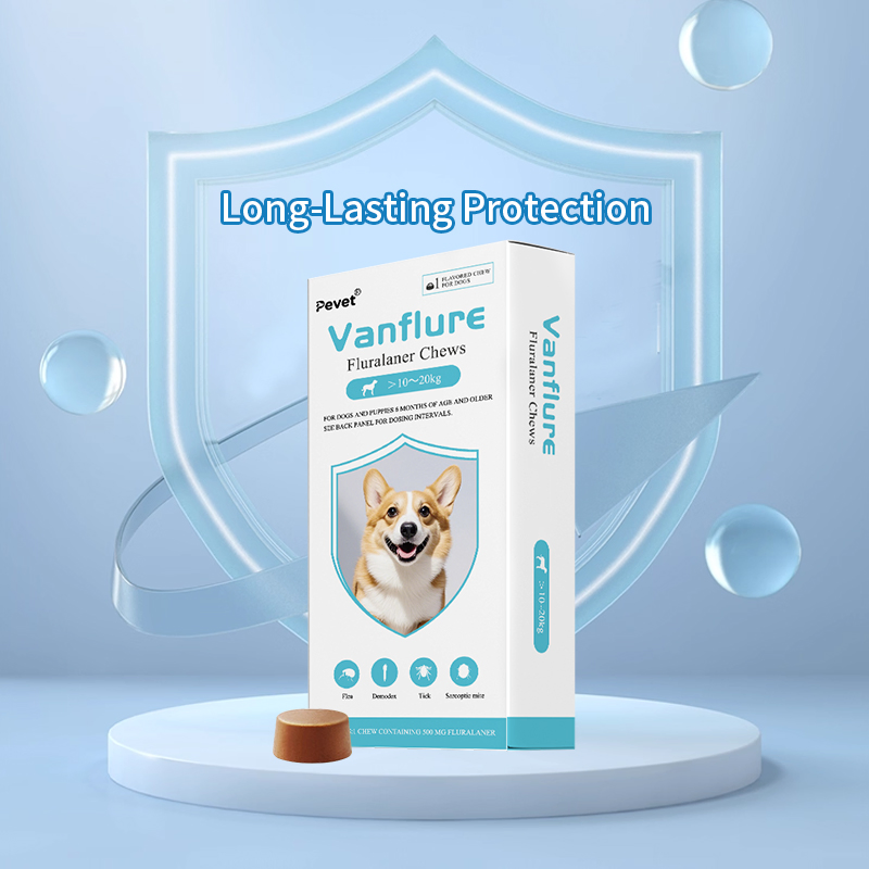 Long-Lasting 12-Week Protection: 10-20kg Dog Deworming Chews