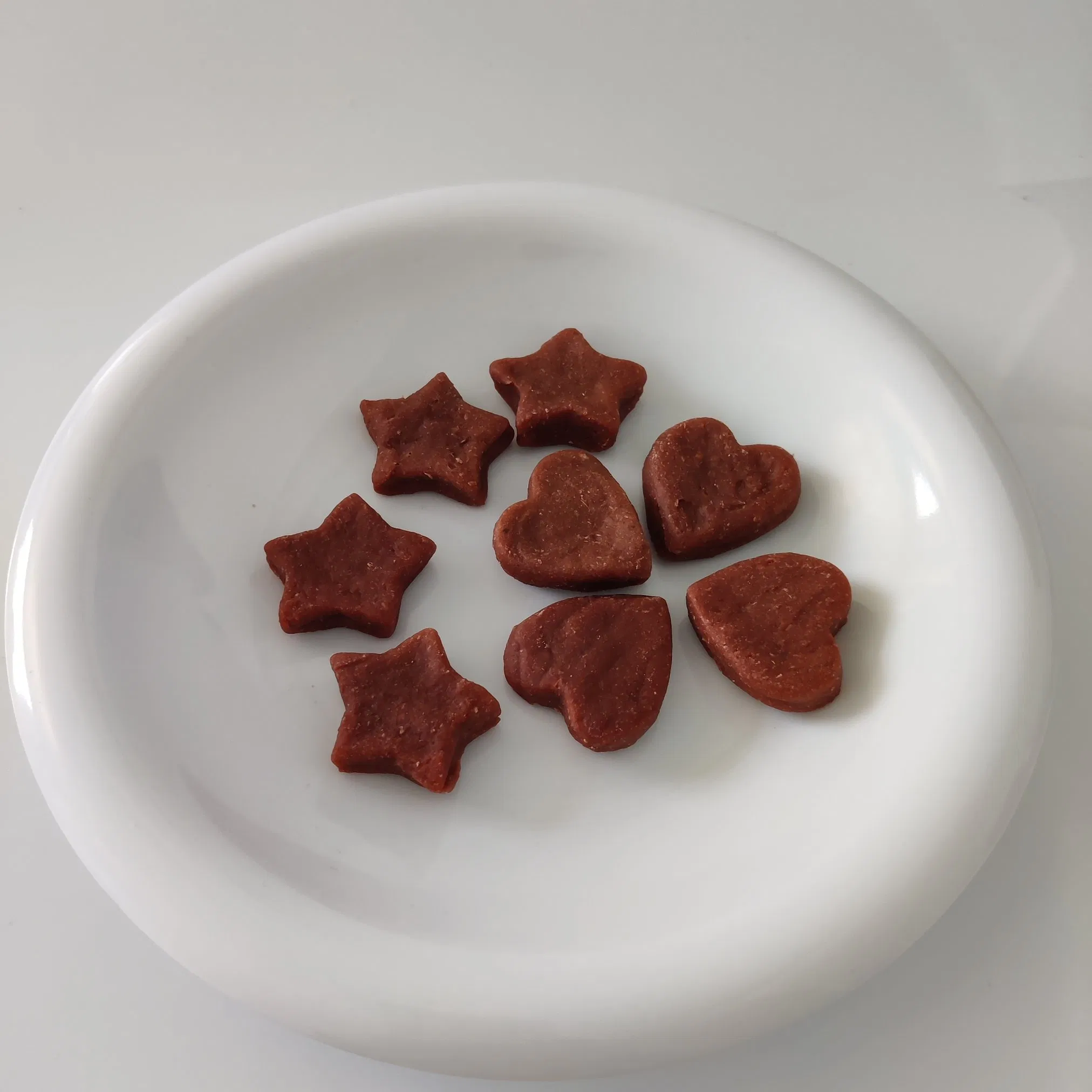Chewy Duck Heart Jerky Snacks Dogs Cats Dental Care Wholesome Pet Food