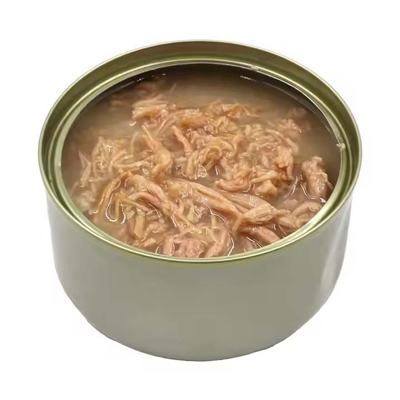 Pet Products Hot Selling OEM ODM Canned Cat Dog Cans Snack Food Factory Wholesale Pet Wet Organic Meat Multiple Flavors Safe for Pet Use