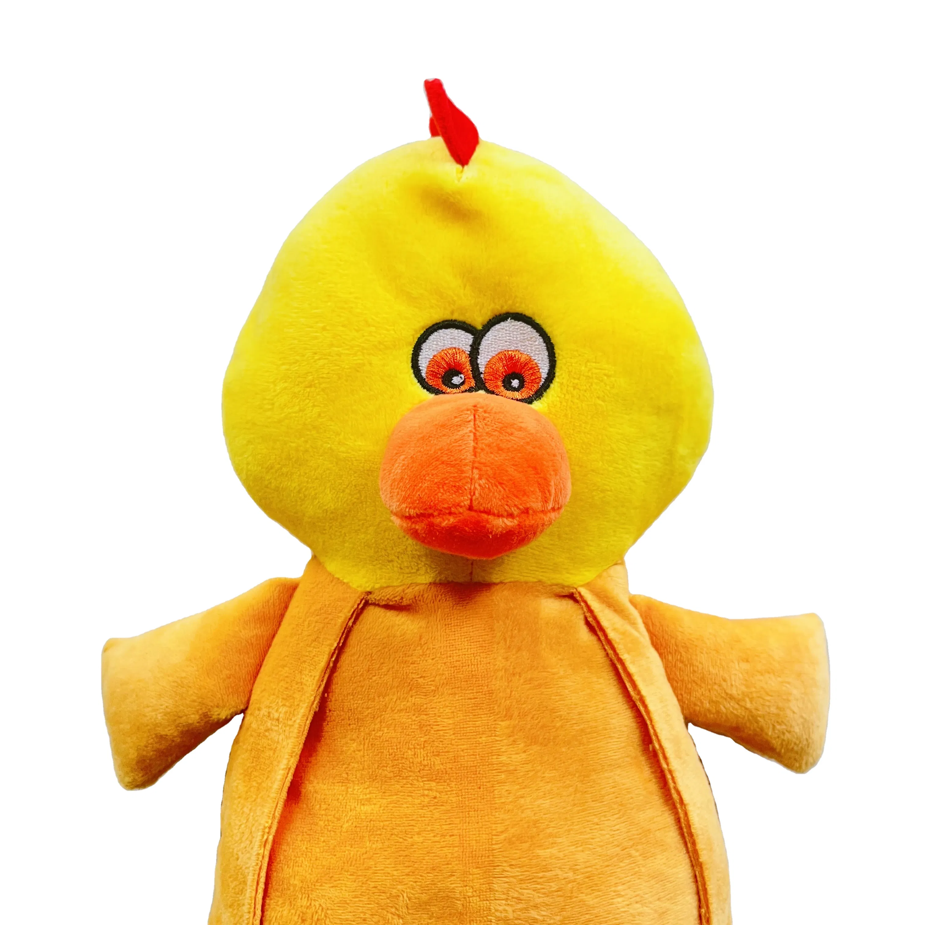 Interactive Elephant Chicken Shaped Hot Sale Plush Squeaky Dog Toy for Dog