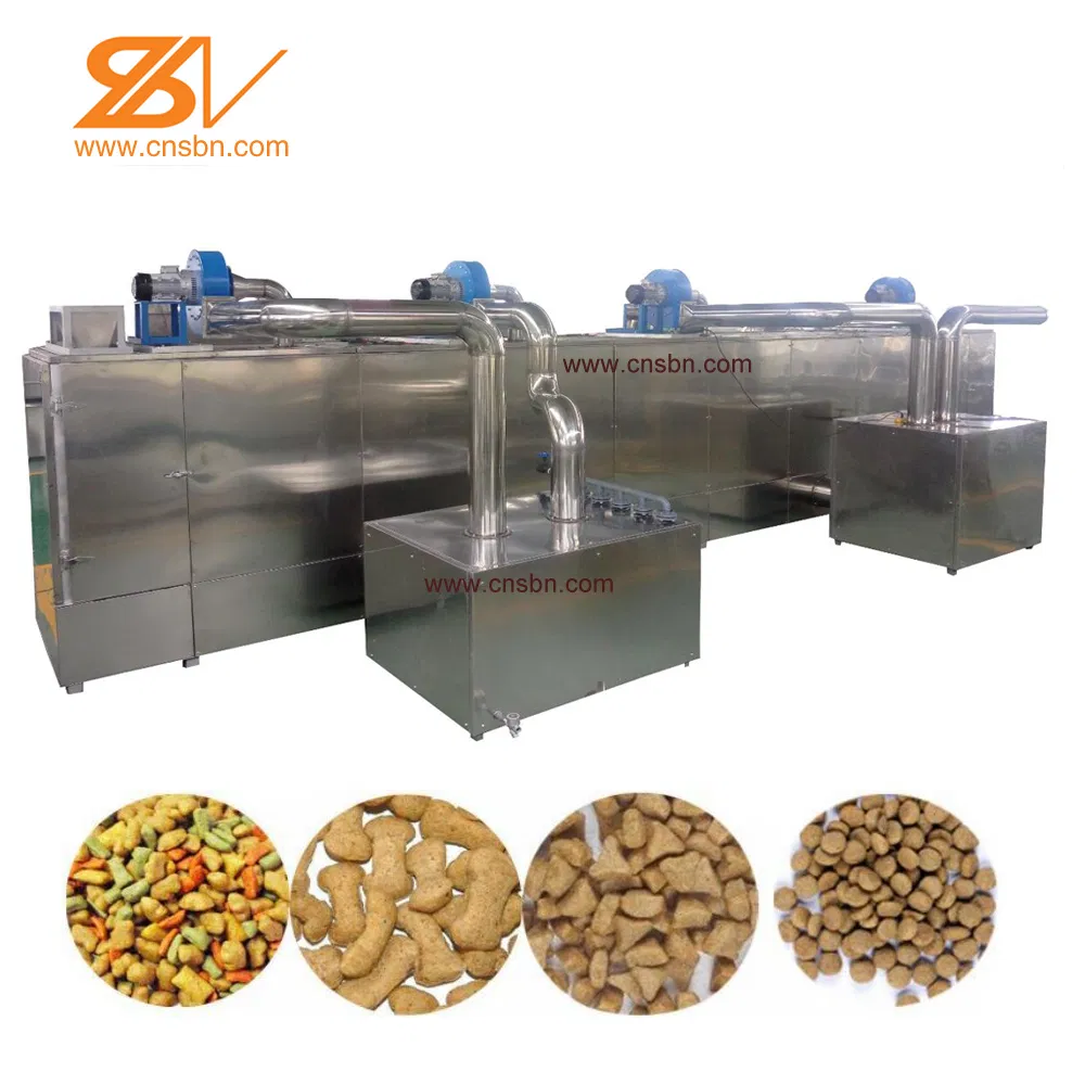 500kg/H Automatic Dry Kibble Pet Dog Food Extruder Processing Line Machine Equipment
